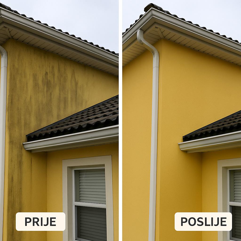 Fasada prije čišćenja